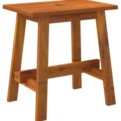vidaXL Kruk 45x29x45 cm rechthoekig massief acaciahout