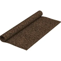 vidaXL Kurk Rol Bruin 200 x 100 cm Kurk en Rubber
