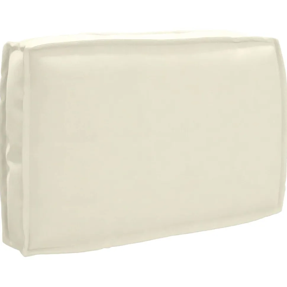 vidaXL Kussen Crème 60 x 40 x 12 cm Oxford Stof