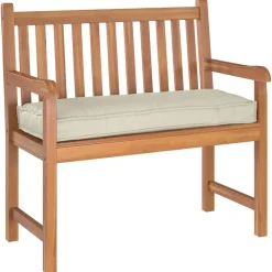 vidaXL Kussen Crème 100 x 40 x 8 cm Oxford Stof