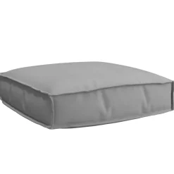 vidaXL Kussen Grijs 60 x 60 x 12 cm Oxford Stof