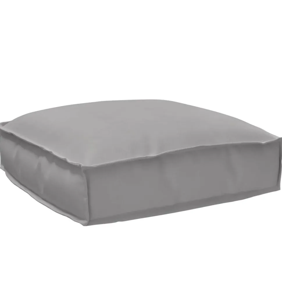 vidaXL Kussen Grijs 50 x 50 x 12 cm Oxford Stof