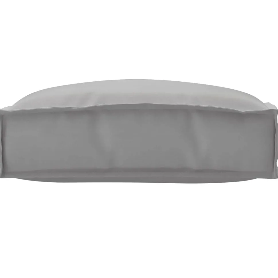 vidaXL Kussen Grijs 50 x 50 x 12 cm Oxford Stof