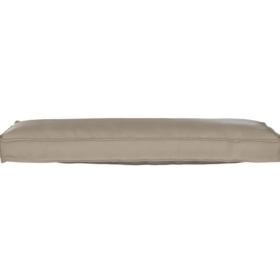 vidaXL Kussen Taupe 120 x 40 x 8 cm Oxford Stof