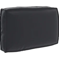 vidaXL Kussen Zwart 60 x 40 x 12 cm Oxford Stof