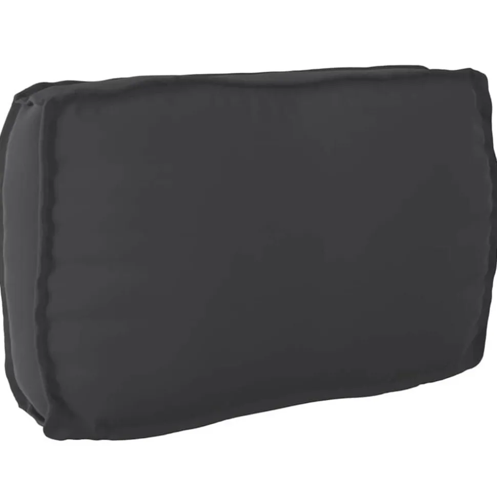 vidaXL Kussen Zwart 70 x 40 x 12 cm Oxford Stof
