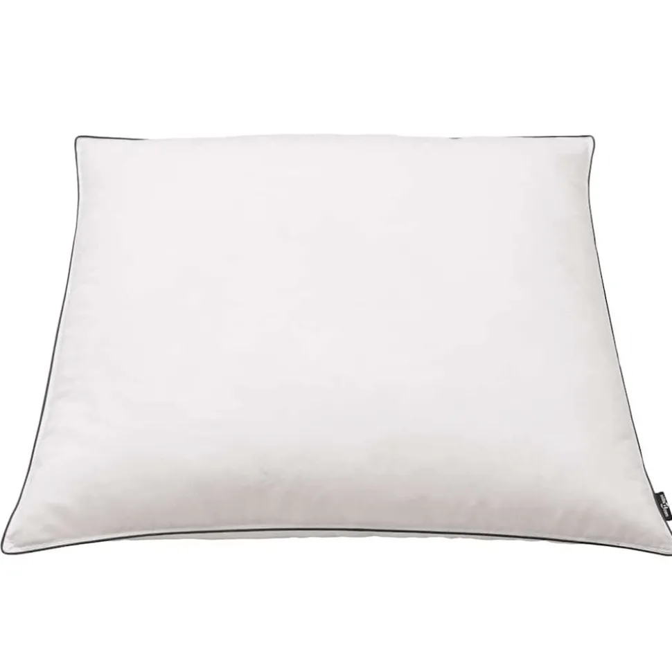 vidaXL Kussens 2 st verenvulling 80x80 cm wit