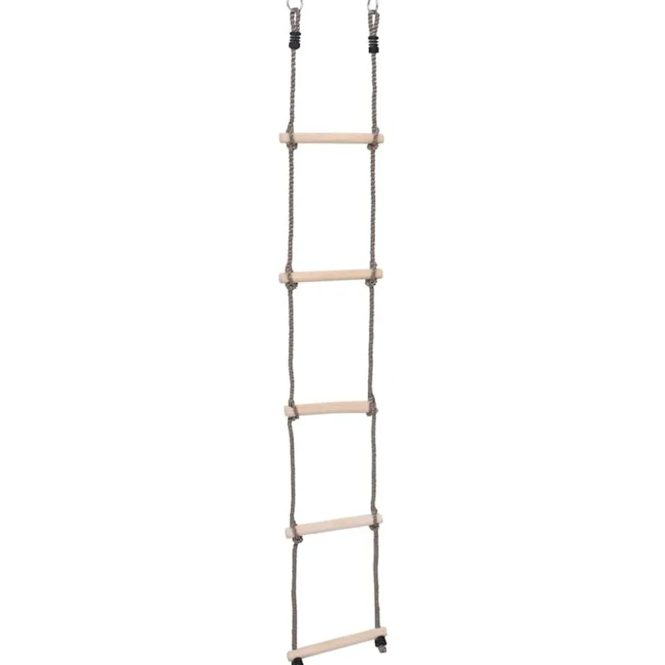 vidaXL Ladder met 5 sporten 210 cm massief grenenhout