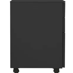 vidaXL Ladeblok verrijdbaar 39x45x60 cm staal antracietkleurig