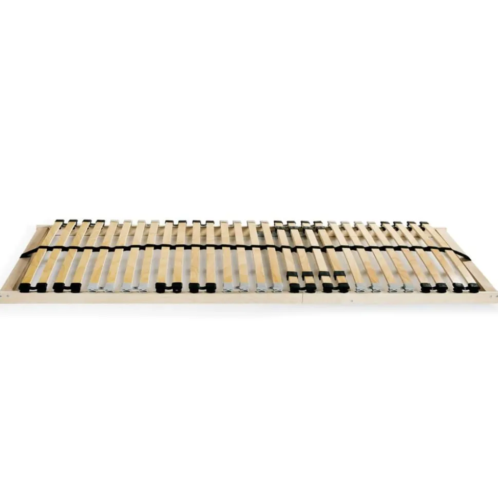 vidaXL Lattenbodem met 28 latten 7 zones 70x200 cm