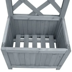 vidaXL Latwerkplantenbak 40x30x135 cm massief vurenhout