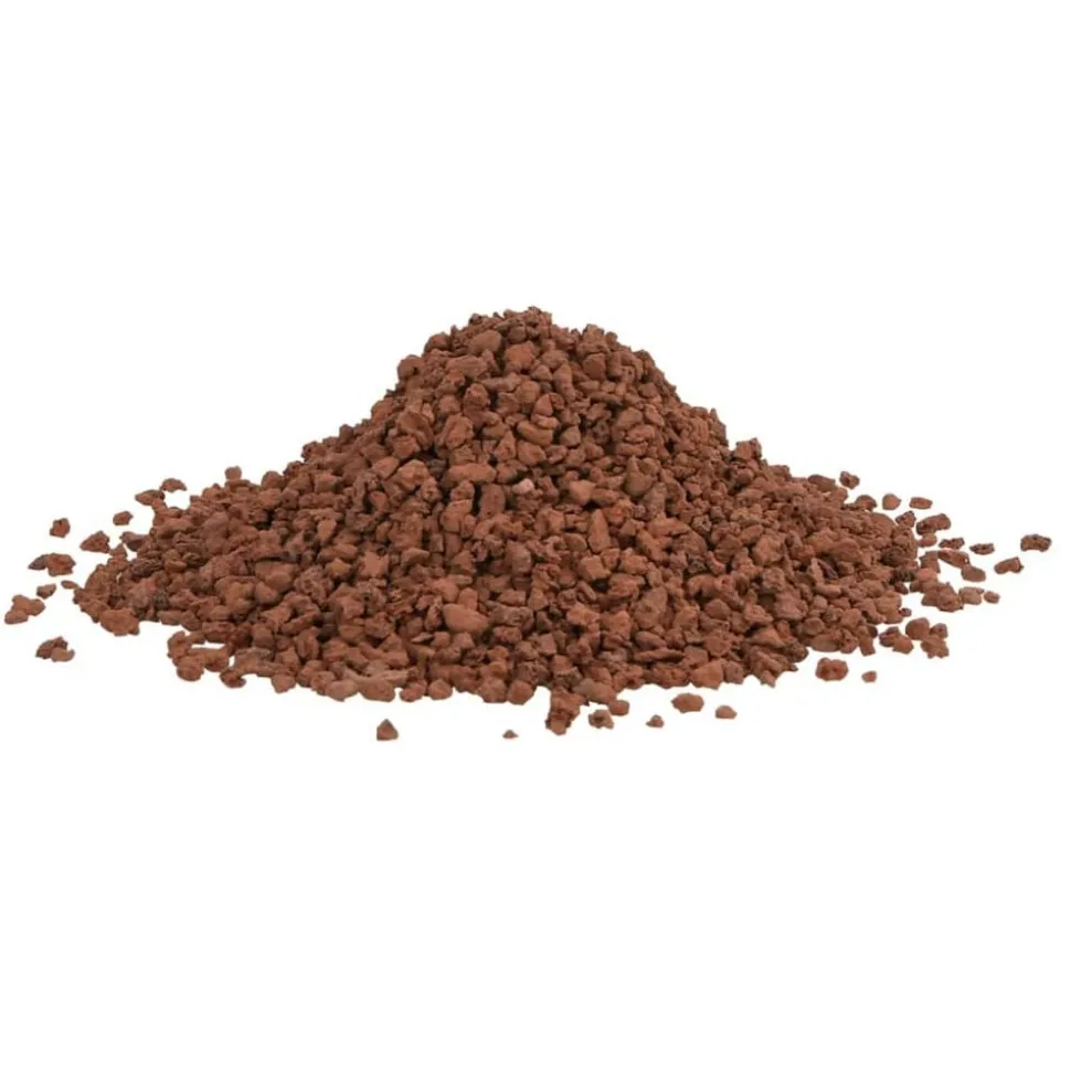 vidaXL Lavastenen 10 kg 5-8 mm rood