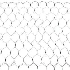 vidaXL Led Net Donkergroen