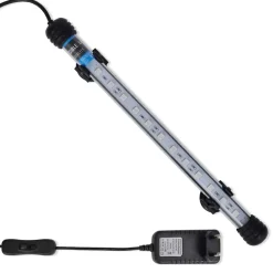 vidaXL LED-aquariumlamp 28 cm blauw