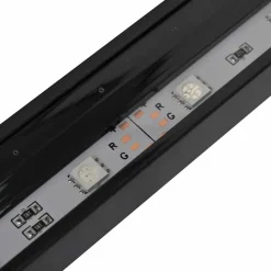 vidaXL LED-aquariumlamp met bubbels RGB 48 cm