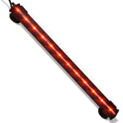 vidaXL LED-onderwaterlamp voor aquarium met bubbels RGB 32 cm