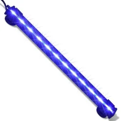 vidaXL LED-onderwaterlamp voor aquarium met bubbels RGB 32 cm