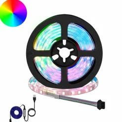 vidaXL LED-strip 2 pcs Zwart en transparant 950 mm Koper en kunststof