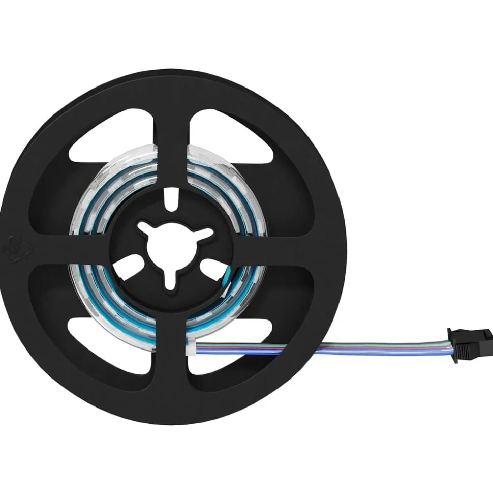 vidaXL LED-strip 2 pcs Zwart en transparant 400 mm Koper en kunststof