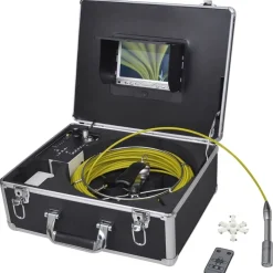 vidaXL Leidinginspectiecamera 30 m met DVR-schakelkast