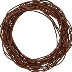 vidaXL Leren Koord Licht Bruin Ø1 mm x 5 m Leer