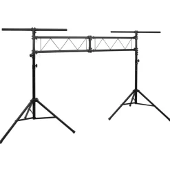 vidaXL Lichtstatief 338x115x(180-300) cm staal