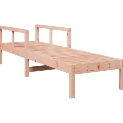 vidaXL Ligbed 199,5x62x55 cm massief douglashout