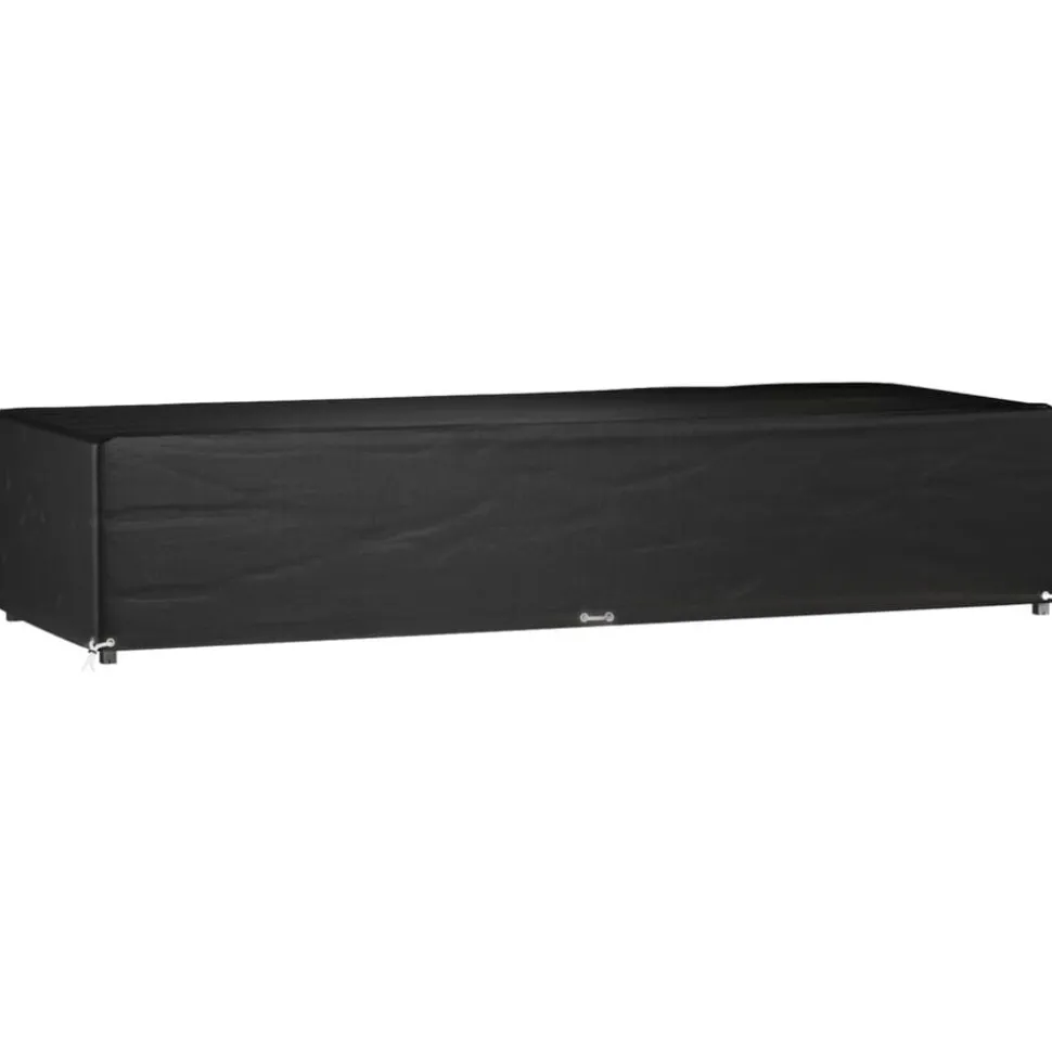 vidaXL Ligbedhoes met 12 oogjes 205x75x40 cm polyetheen