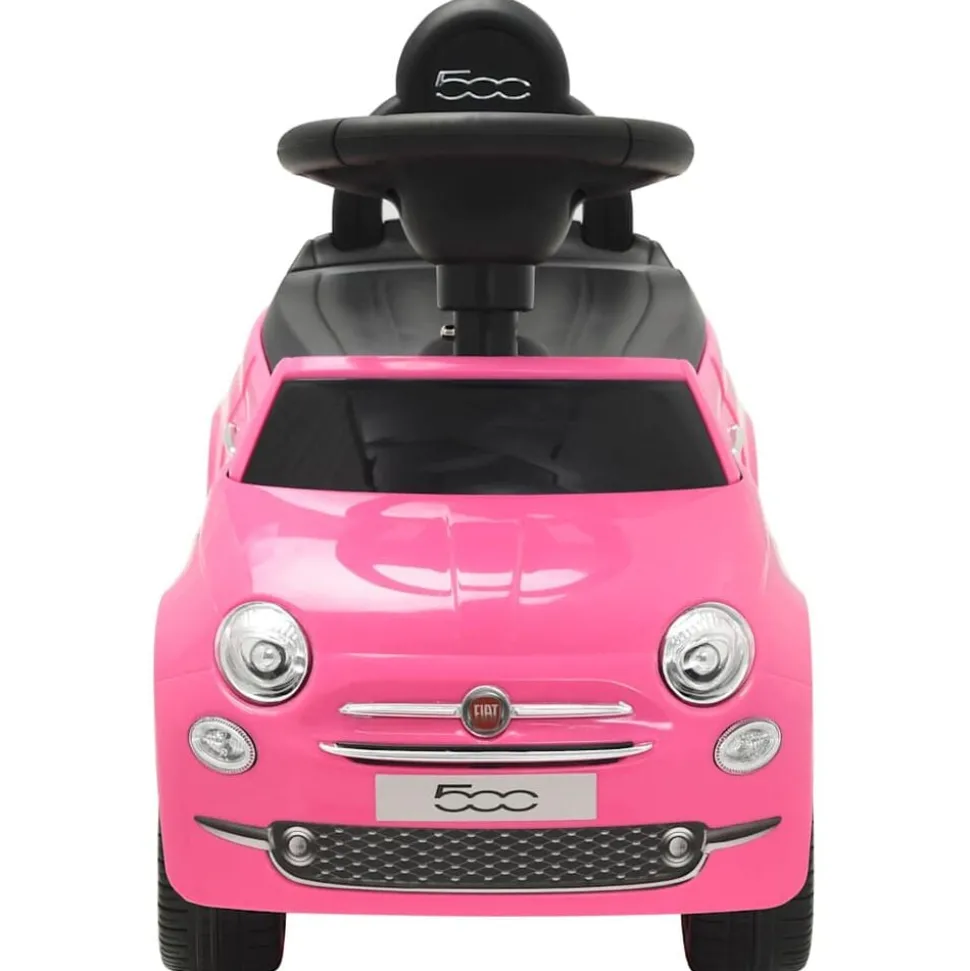 vidaXL Loopauto Fiat 500 roze