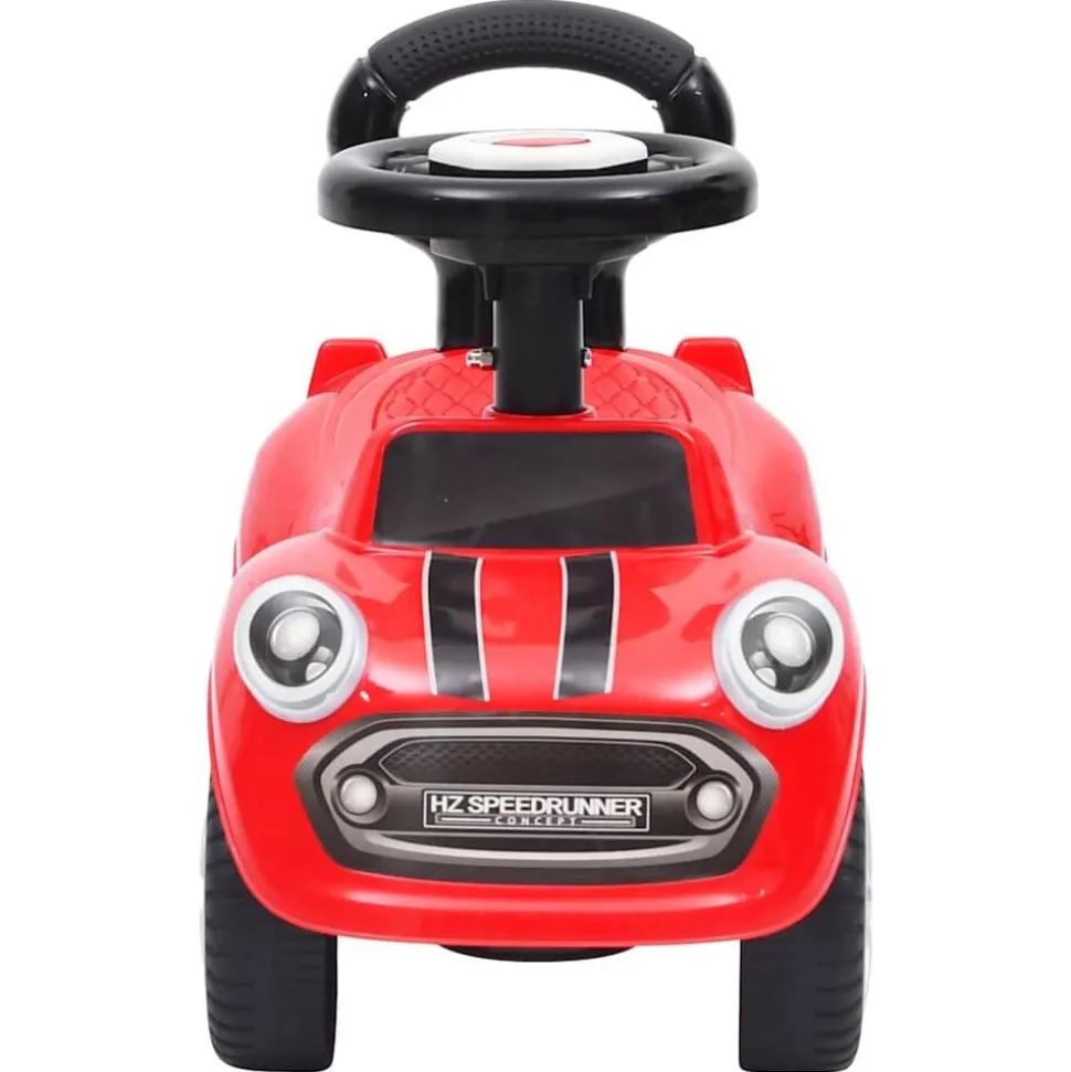 vidaXL Loopauto rood