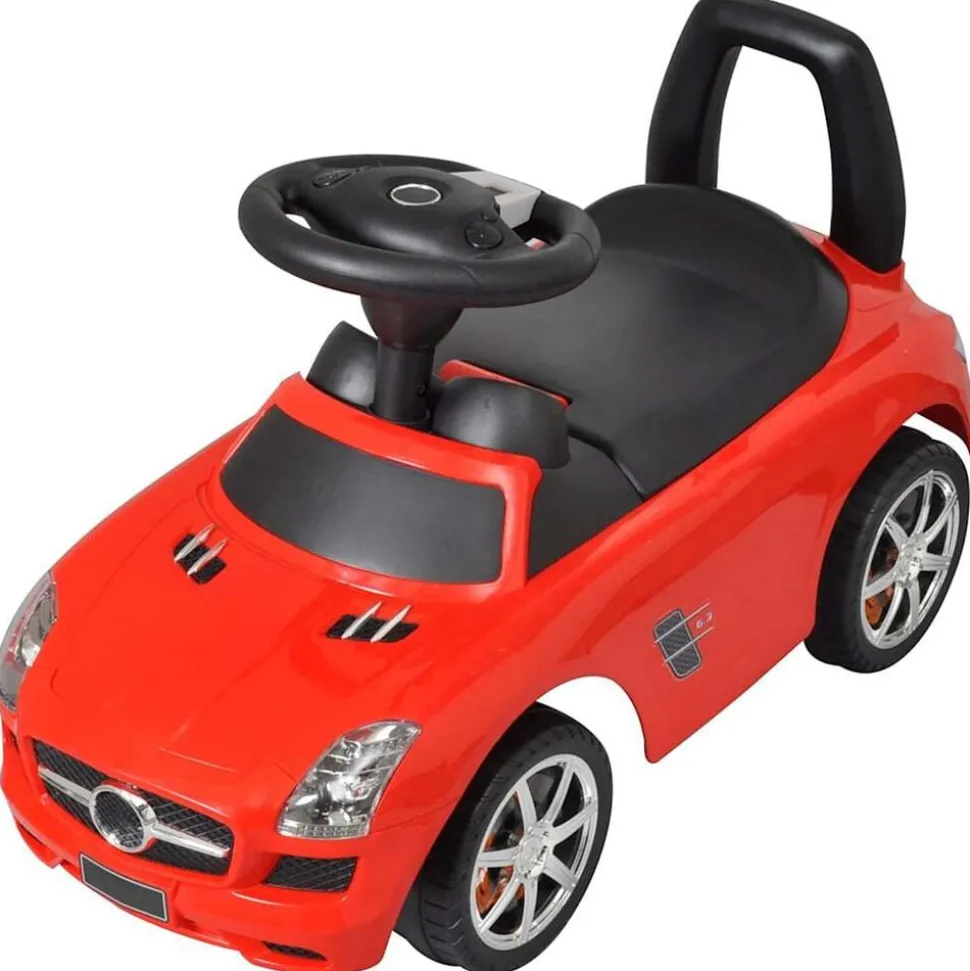 vidaXL loopauto rood