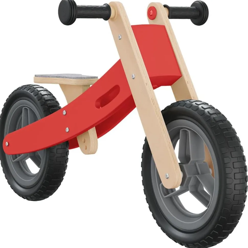 vidaXL Loopfiets voor kinderen rood