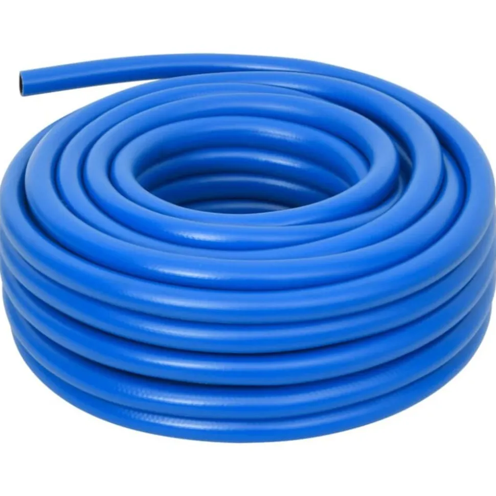 vidaXL Luchtslang 0,7'' 10 m PVC blauw