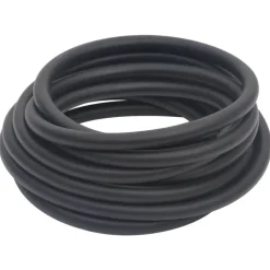 vidaXL Luchtslang hybride 0,6'' 2 m rubber en pvc zwart