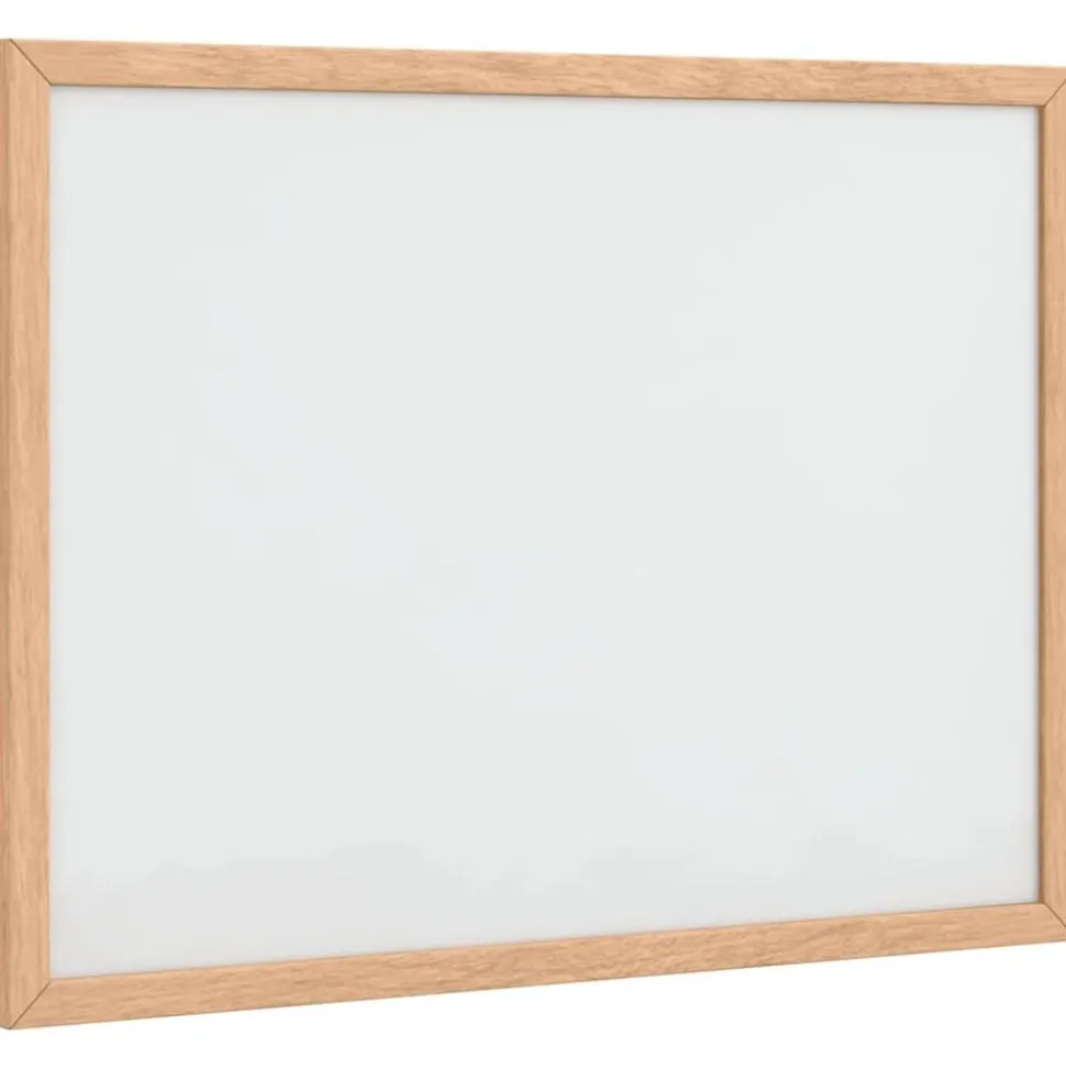 vidaXL Magnetisch whiteboard met massief grenenhouten frame 40x30 cm