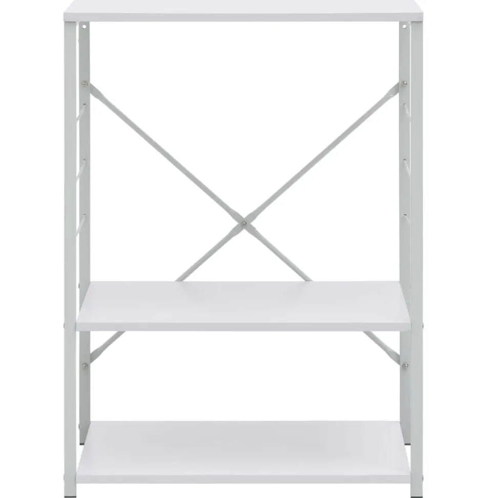 vidaXL Magnetronkast 60x39,6x79,5 cm bewerkt hout wit