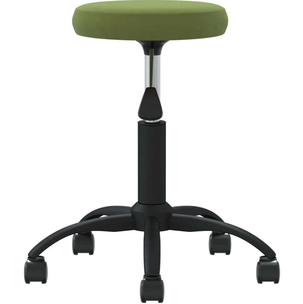 vidaXL Massagekruk fluweel lichtgroen