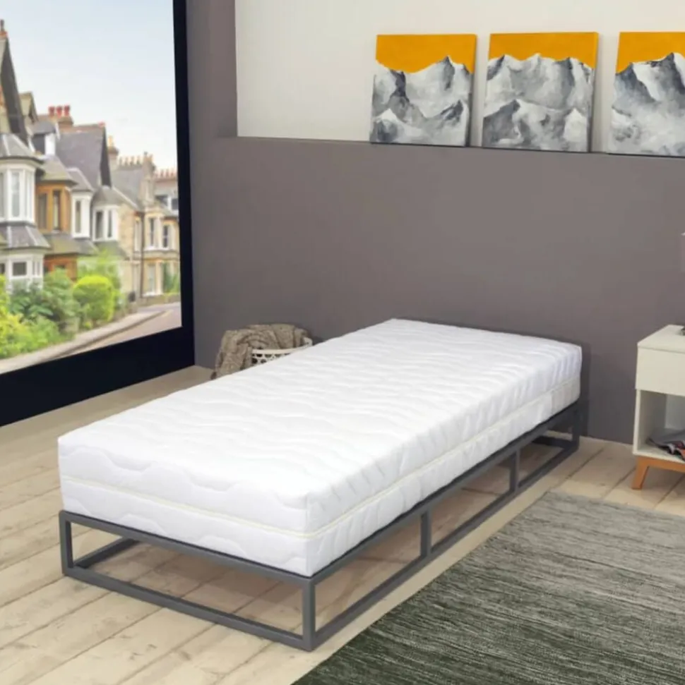 vidaXL Matras 7 Zone 20 cm pocketvering H2 80x200 cm