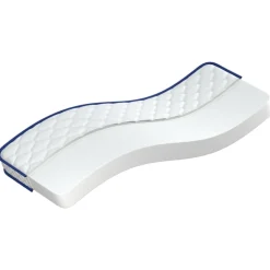 vidaXL Matras traagschuim 200x90x17 cm Zacht