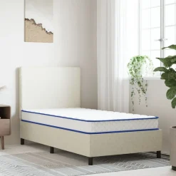 vidaXL Matras traagschuim 200x90x17 cm Zacht