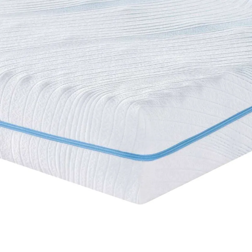 vidaXL Matras Wit 80 x 160 cm Jacquard stof