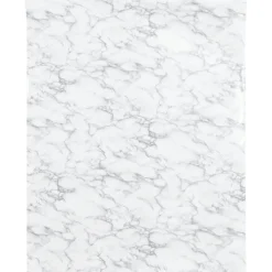 vidaXL Meubelfolies zelfklevend 90x500 cm PVC marmerwit