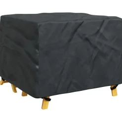 vidaXL Meubelhoes Effen Zwart 100 x 100 x 70 cm 210D