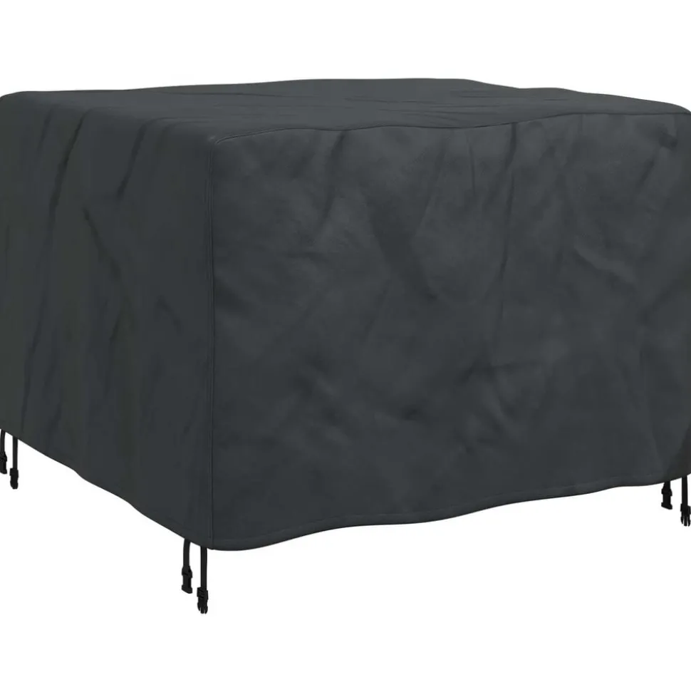 vidaXL Meubelhoes Effen Zwart 113 x 113 x 73 cm 600D