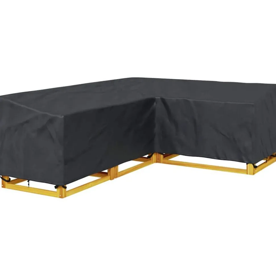 vidaXL Meubelhoes Zwart 250 x 180 x 80 cm 420D Oxford Stof