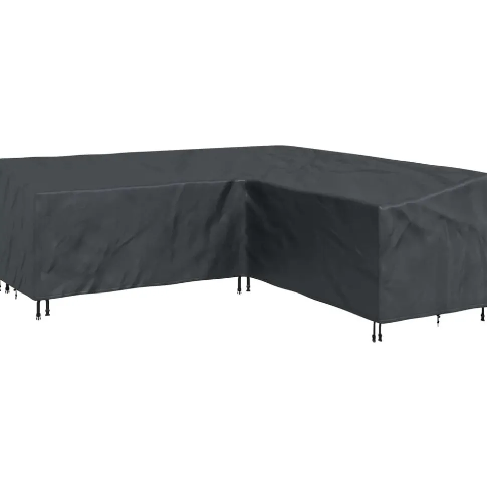 vidaXL Meubelhoes Zwart 235 x 235 x 85 cm 210D Oxford Stof