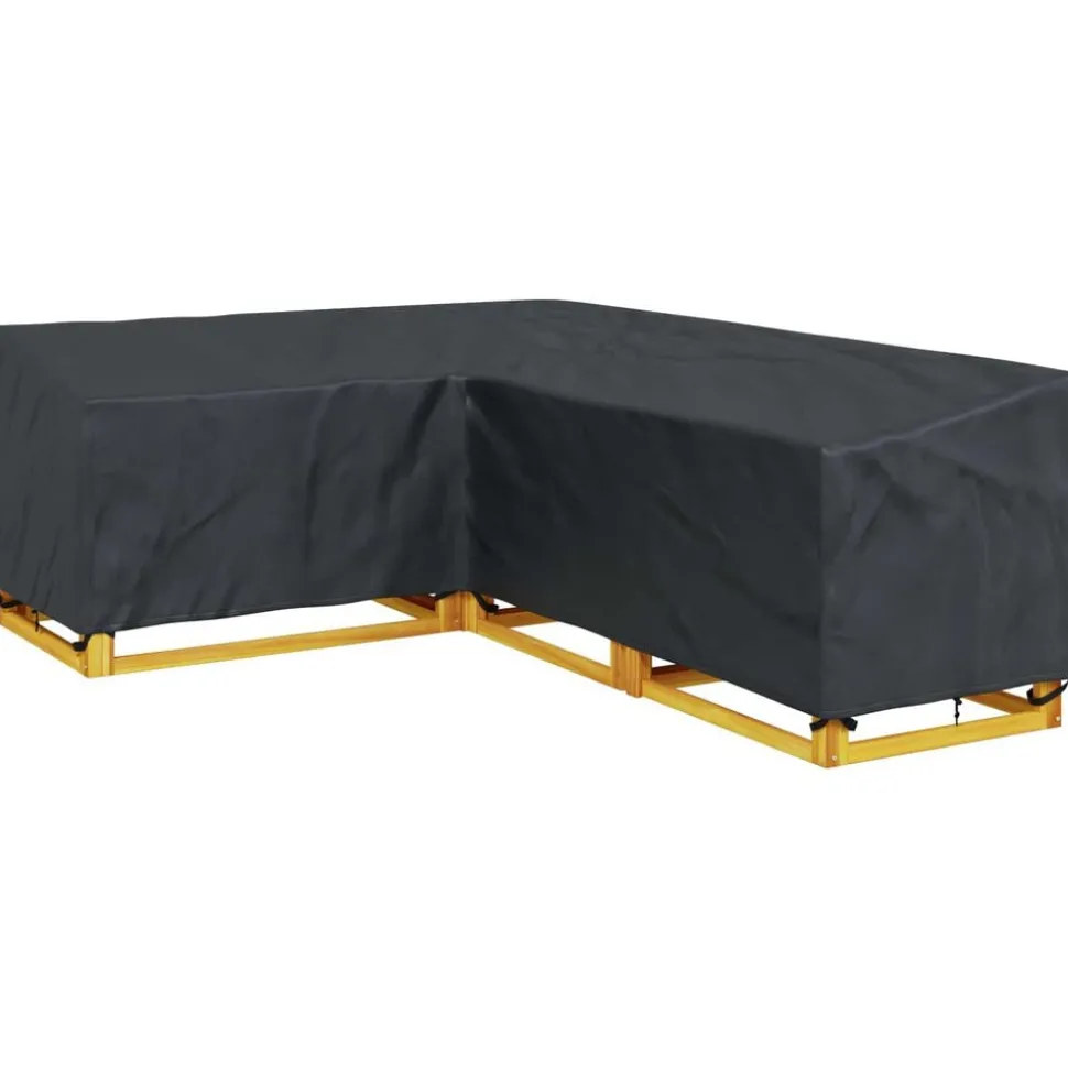 vidaXL Meubelhoes Zwart 250 x 180 x 80 cm 420D Oxford Stof