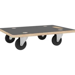 vidaXL Meubelhondjes 2 st rechthoekig 250 kg 50x35x11,5 cm