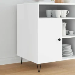 vidaXL Meubelpoot 2 pcs Zwart 54.1 x 54.1 x 100 mm IJzer