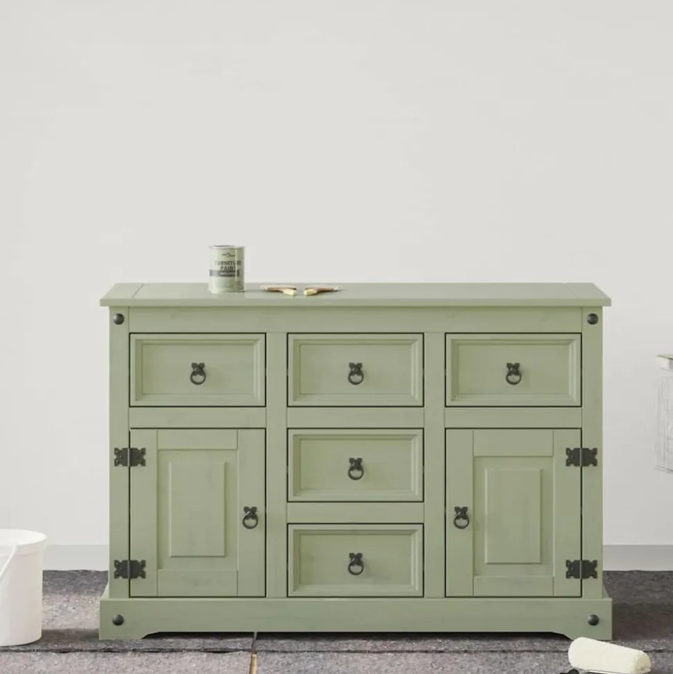 vidaXL Meubelverf Groen 0,75 L Wandprint